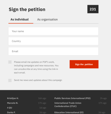 launch campaign petition image